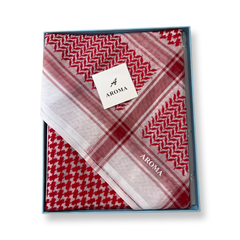 شماغ اروما احمر داكن