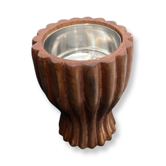 مدخن للسفر صغير خشب