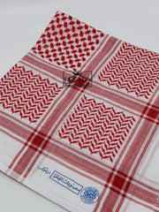 شماغ ملكي انجليزي احمر