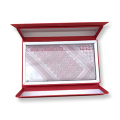 شماغ احمر ديزاين ملكي